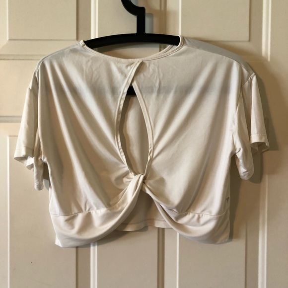 Buffbunny Collection Rainforest Crop Ivory Size XS - Picture 2 of 4